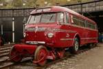 Straßenschienenbus im Eisenbahnmuseum Bochum Dahlhausen, am 14.04.2018.