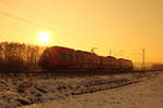 442 107  Markt Küps  bei Hochstadt/ Marktzeuln am 28.01.2017.