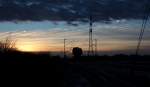 Am frühen Abend des 26.01.14 riß der Himmel für eine dreiviertel Stunde auf und die ersehnte Sonne kam zum Vorschein.