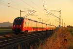 442 106 DB Regio bei Bad Staffelstein am 07.09.2016.