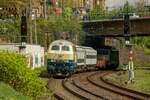 RP 218 466-1 mit Railadventure Schutzwaggons & 111 082 in Wuppertal Steinbeck, am 14.04.2024.