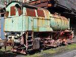 Die Henschel Dampfspeicherlokomotive Nr.24370 auf dem Museumsgelände der Henrichshütte.