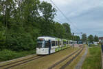 Vamos 5001 hat am 16.05.2022 gerade mit einem weitern Vamos die Endstation Altenhagen verlassen und sich als Linie 2 auf den Weg nach Sieker gemacht. 