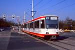 Bogestra 6018 + 6017, Bochum Universitätsstraße, 15.02.1994.