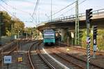 VGF Siemens U4 Wagen 503 am 06.10.18 in Frankfurt Ginnheim vom Bahnsteig aus fotografiert