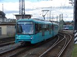 VGF Bombardier U5-25 Wagen 622 am 05.10.16 in Frankfurt Heddernheim 