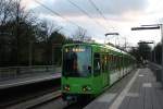 TW 6163, in der Haltestelle Clausewitzstrae in Hannover 12.04.2011.