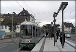 Fenskestraße -     Die Haltestelle  Fenskestraße  an der Linie 6 zum Nordhafen wurde 1999 ausgebaut.