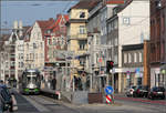 Mittelhochbahnsteige in Hannover-Kleefeld -    Auch die Haltestelle Kantstraße wurde 2010 hochgelegt.