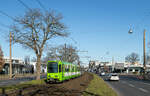 Nach wie vor unverzichtbar sind in Hannover die Fahrzeuge des Typs TW6000, gerade auf der Linie 9, welche ausschließlich von diesem Fahrzeugtyp bedient werden darf und wird.