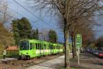 Hannover Tw 6207, Stöcken Friedhof, 22.04.2012.