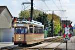 Wagen 478 als Maibaumexpress in Heisede Langer Kamp (01.05.2013)