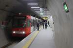 Die zum Fahrplanwechsel neu eingerichtete SL 17 nutzt den südlichen Teil des neuen Kölner U-Bahn-Tunnels.