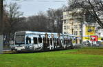 Die Paveier-Bahn 4030 am Aachener Weiher am 10.01.2017.