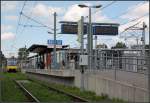 . Am Betriebshof - 

Die erste Station  Hornbach  der Stadtbahnstrecke nach Remseck befindet sich am Stadtbahnbetriebshof in Remseck-Aldingen. Hier könnte mal eine Zweigstrecke nach Remseck-Pattonville abzweigen. Dort wäre dann eine Verbindung zur angedachten Stadtbahn Ludwigsburg möglich. Die Stadtbahn Ludwigsburg sieht eine Reaktivierung der Bahnstrecke Markgrönnigen - Möglingen - Ludwigsburg vor mit Weiterführung in die Innenstadt von Ludwigsburg und Gabelung der Strecke nach Pattonville und Lu-Oßweil. 

25.06.2012 (M)