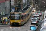 . Weiter gehts den Berg hinauf -

Ein Zug der Linie U7 am Eugensplatz in Stuttgart.

02.12.2015 (M)