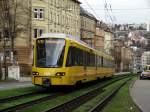 SSB DT8.12 Wagen 3509 am 13.02.16 in Stuttgart Bopser