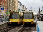 SSB DT8 Wagen 4104 und 3060 am 13.02.16 in Stuttgart Stöckach