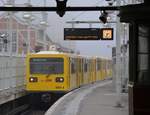 04.02.2017, Berlin, U-Bahnhof Warschauer Straße.