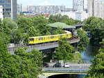 BVG 1072-1 als U 1 (Hallesches Tor - Uhlandstraße), am 07.06.2017 beim Technikmuseum Berlin.