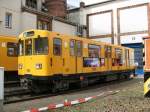 U-Bahnwagen 593 in der Werkstatt Seestrasse, tag der offenen Tr am 7.9.2008