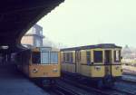 Berlin BVG U-Bahn: Neu und alt anno 1973.