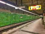 Berliner U-Bahn Station Bismarckstrasse (U2 und U7).