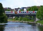 Die neuen DT5-Triebwagen der Hamburger Hochbahn waren an diesem Freitagnachmittag zahlreich unterwegs.