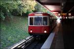 U-Bahn Gesellschaftszug  Hanseat  war am 11.10.2015 im Rahmen des verkehrshistorischen Tages im Sondereinsatz.