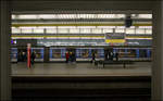 Tief unter dem Max-Weber-Platz -    Die dreigleisige Verzweigungstation der Münchener Linie U4 und U5.