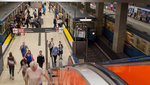 Nach eigenen Beobachtungen treffen sich am  Scheidplatz in München im 20-Minuten-Takt - wenn nicht verspätet - vier U-Bahn-Züge zur selben Minute.