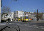 Berlin BVG SL M13 (KT4D 6126) Friedrichshain, Warschauer Straße / Helsingforser Straße / S-Bf Warschauer Straße im März 2005.