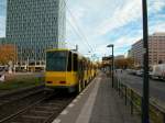 Berlin BVG SL M8 (KT4D 6051 + 6066) Mollstrasse / Otto-Braun-Strasse am 26.