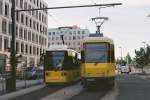 Berlin BVG SL 12 (GT6) / SL M8 (KT4D) Nordbahnhof (Am Nordbahnhof / Invalidenstrasse) am 23.