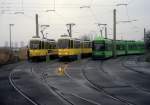 Berlin BVG SL M4 / SL M5 / SL M5 Hohenschönhausen, Zingster Strasse im März 2005.