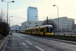 Berlin BVG SL M5 (Bombardier-GT8-11ZRL 9021) Karl-Liebknecht-Strasse am 28.