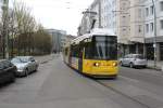 Berlin BVG SL M1 (AEG GT6-94 1025) Mitte, Rosenthaler Strasse / Steinstrasse am 12.