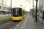 Berlin BVG SL M4 (Bombardier GT8-11ZRL 9027) Mitte, Spandauer Strasse / Karl- Liebknecht-Strasse (Hst.