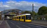 Wie die Zeit vergeht, vor vielen Jahren konnte man auf der Linie 50 noch schöne KT4D fotografieren, nun sind die F8Z (Flexity Berlin) auch hier planmäßig anzutreffen.