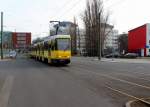 Berlin BVG SL 61 (KT4D 6062) Adlershof, Max-Born-Straße am 4.