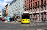 Berlin BVG SL M1 (GT6N-U 1514) Mitte, Rosenthaler Straße / Oranienburger Straße / Hackescher Markt am 24.