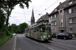 Bogestra Partywagen zwischen den Haltestellen  Dahlhausen  und  Auf dem Holte  (27.05.2012)  