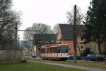 Bogestra Tw 342 hlt an der (H) Hardel in Witten-Heven - 10.03.2013