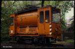 Sprengwagen 601 der Bogestra hier am 10.05.1991 im Emschertalmuseumin Wanne Eickel.