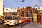 Bremen 533 733, Am Hauptbahnhof, 10.01.1987.