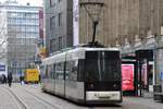 BREMEN, 12.03.21018, Wagen 3073 als Linie 3 nach Gröpelingen an der Haltestelle Obernstraße