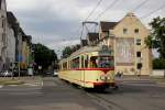 Rheinbahn Wagen 2269 an der Haltestelle Südring in Düsseldorf am 14.06.2015