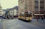 Während der Bundesgartenschau im Sommer 1987 verkehrten an den Wochenenden Museumstriebwagen der Rheinbahn als Zubringer von der Düsseldorfer Innenstadt zum Buga-Gelände.