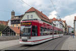 Strassenbahn Erfurt: MGT6DE 616 am 3.