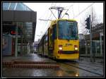 Tw 1161 der EVAG als Linie 107 beim Gelsenkirchener Musiktheater.